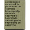 Archeologisch onderzoek ter plaatse van het voormalig Bisschoppelijk Seminarie Hageveld te Heemstede. Archeologische begeleiding en opgraving. door S. Diependaele