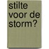 Stilte voor de storm?