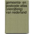 Gemeente- en Postcode-atlas (viercijferig) van Nederland