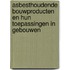 Asbesthoudende bouwproducten en hun toepassingen in gebouwen