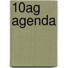 10AG agenda door Onbekend