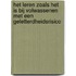 Het leren zoals het is bij volwassenen met een geletterdheidsrisico