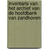 Inventaris van het archief van de Hoofdbank van Zandhoven