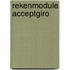 Rekenmodule Acceptgiro