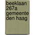 Beeklaan 267a Gemeente Den Haag