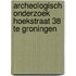 Archeologisch onderzoek Hoekstraat 38 te Groningen