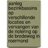 Aanleg bezinkbassins op verschillende locaties en vervangen van de riolering op de Bredeweg in Roermond