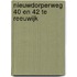 Nieuwdorperweg 40 en 42 te Reeuwijk