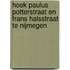 Hoek Paulus Potterstraat en Frans Halsstraat te Nijmegen