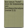 FPA-Casus "Hotel" voor de toepassing van functiepuntanalyse (versie 2.2) by Unknown