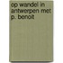 Op wandel in Antwerpen met P. Benoit