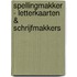 Spellingmakker - Letterkaarten & Schrijfmakkers