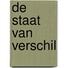 De staat van verschil door Paul Frissen