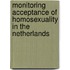 Monitoring acceptance of homosexuality in the Netherlands