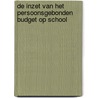 De inzet van het persoonsgebonden budget op school door Mary van den Wijngaart