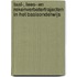 Taal-, lees- en rekenverbetertrajecten in het basisonderwijs