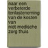 Naar een verbeterde tenlasteneming van de kosten van niet-medische zorg thuis