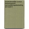 Studenteneditie Cursus Belastingrecht Vennootschapsbelasting, 2010/2011 door S.A.W.J. Strik