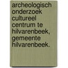 Archeologisch onderzoek Cultureel Centrum te Hilvarenbeek, gemeente Hilvarenbeek. door N.M. Oudhuis