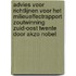 Advies voor richtlijnen voor het milieueffectrapport Zoutwinning Zuid-Oost Twente door Akzo Nobel