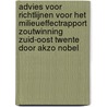 Advies voor richtlijnen voor het milieueffectrapport Zoutwinning Zuid-Oost Twente door Akzo Nobel by Commissie voor de m.e.r.