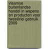 Vlaamse buitenlandse handel in wapens en producten voor tweeërlei gebruik 2009 door Nils Duquet