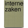 Interne zaken door Ian Rankin