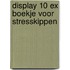 Display 10 ex boekje voor stresskippen