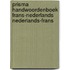 Prisma Handwoordenboek Frans-Nederlands Nederlands-Frans