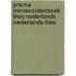 Prisma miniwoordenboek Fries-nederlands Nederlands-Fries