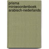 Prisma miniwoordenboek Arabisch-Nederlands door A. Mossaad
