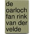 De oarloch fan Rink van der Velde