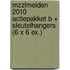 MZZLmeiden 2010 Actiepakket B + sleutelhangers (6 x 6 ex.)