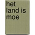 Het land is moe
