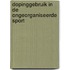 Dopinggebruik in de ongeorganiseerde sport