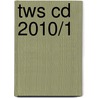 TWS CD 2010/1 by Unknown