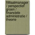 Fililiaalmanager / Perspectief Groen / Financiele administratie / Theorie