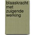Blaaskracht met zuigende werking