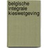 Belgische integrale kieswetgeving