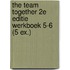 The team together 2e editie werkboek 5-6 (5 ex.)