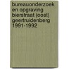 Bureauonderzoek en opgraving Bierstraat (oost) Geertruidenberg 1991-1992 by H.J.L.C. Koopmanschap