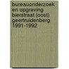 Bureauonderzoek en opgraving Bierstraat (oost) Geertruidenberg 1991-1992 door H.J.L.C. Koopmanschap