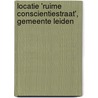 Locatie 'Ruime Conscientiestraat', gemeente Leiden by E. Jacobs