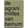 De Agrarii Milites van Beinum door K.C.J. van Straten