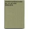 arbeitsmarktbarometer po, vo, en mbo 2009-2010 door Onbekend