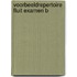 Voorbeeldrepertoire Fluit Examen B