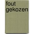 Fout gekozen