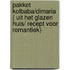 Pakket Kolbaba/Dimaria ( uit het glazen huis/ recept voor romantiek)
