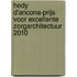 Hedy d'Ancona-prijs voor excellente zorgarchitectuur 2010