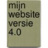 MIJN WEBSITE VERSIE 4.0